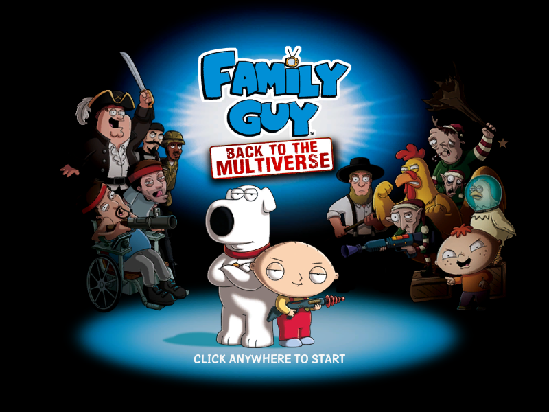 Family Guy: Back To The Multiverse back cover for Xbox 360